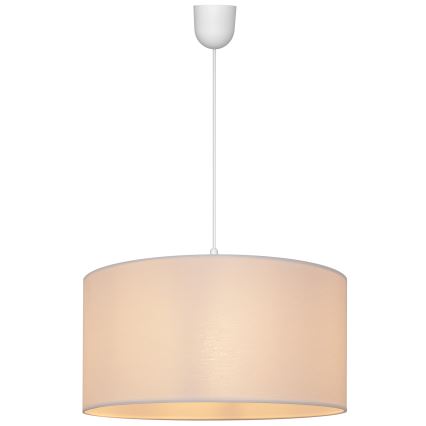 Lestenec na vrvici ALBA 1xE27/15W/230V pr. 40 cm bel