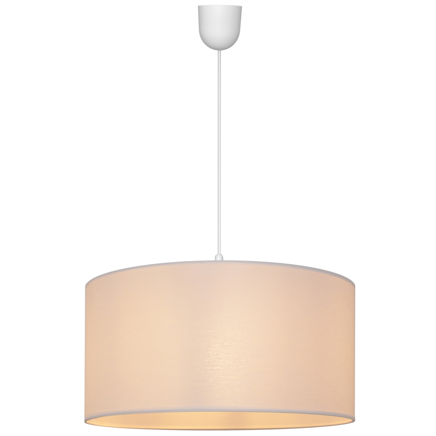 Lestenec na vrvici ALBA 1xE27/15W/230V pr. 40 cm bel