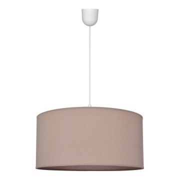 Lestenec na vrvici ALBA 1xE27/15W/230V pr. 40 cm bež