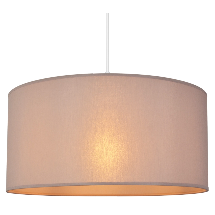 Lestenec na vrvici ALBA 1xE27/15W/230V pr. 40 cm bež