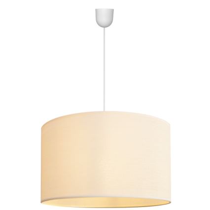 Lestenec na vrvici ALBA 1xE27/15W/230V pr. 45 cm bež