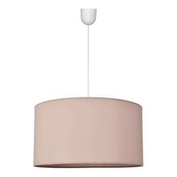 Lestenec na vrvici ALBA 1xE27/15W/230V pr. 45 cm bež