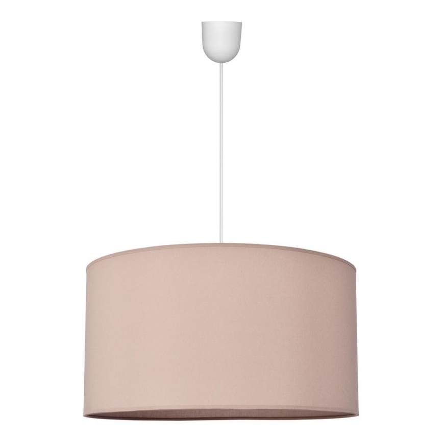 Lestenec na vrvici ALBA 1xE27/15W/230V pr. 45 cm bež