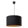 Lestenec na vrvici ALBA 1xE27/15W/230V pr. 45 cm črn/zlat