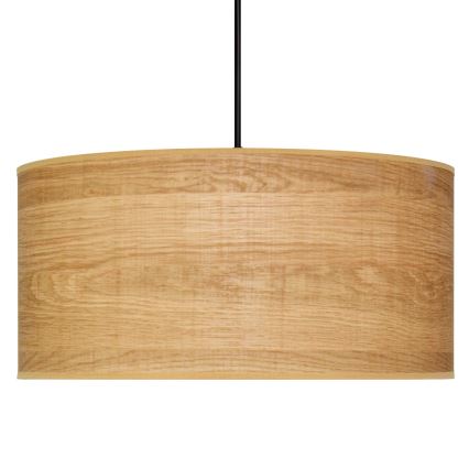 Lestenec na vrvici ALBA 1xE27/15W/230V premer 40 cm rjav/črn