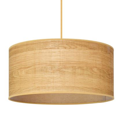 Lestenec na vrvici ALBA 1xE27/15W/230V premer 40 cm rjava
