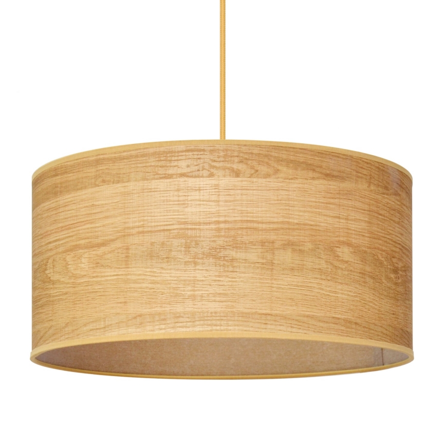 Lestenec na vrvici ALBA 1xE27/15W/230V premer 40 cm rjava