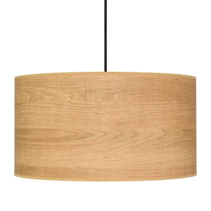 Lestenec na vrvici ALBA 1xE27/15W/230V premer 45 cm rjav/črn