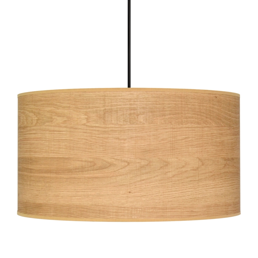 Lestenec na vrvici ALBA 1xE27/15W/230V premer 45 cm rjav/črn