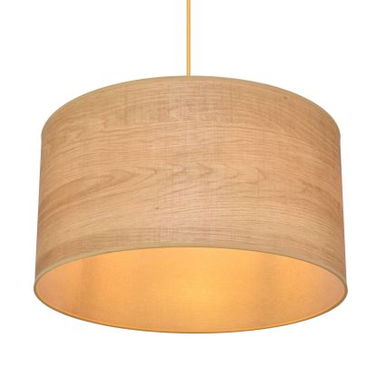 Lestenec na vrvici ALBA 1xE27/15W/230V premer 45 cm rjava