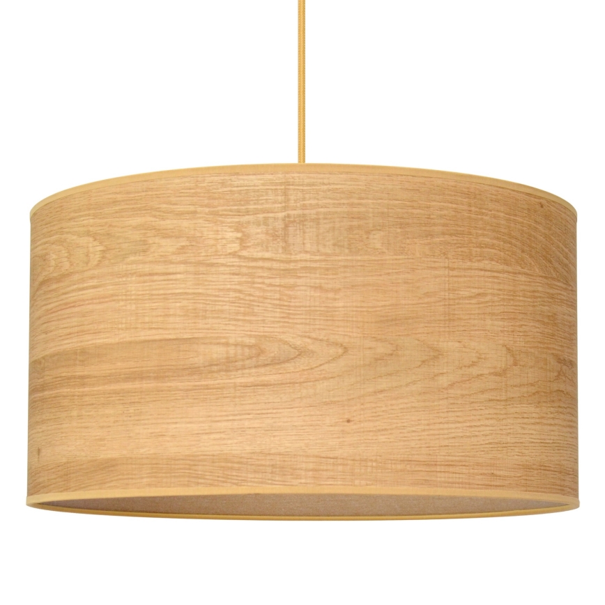 Lestenec na vrvici ALBA 1xE27/15W/230V premer 45 cm rjava