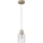 Lestenec na vrvici ALESSANDRO 1xE27/60W/230V hrast