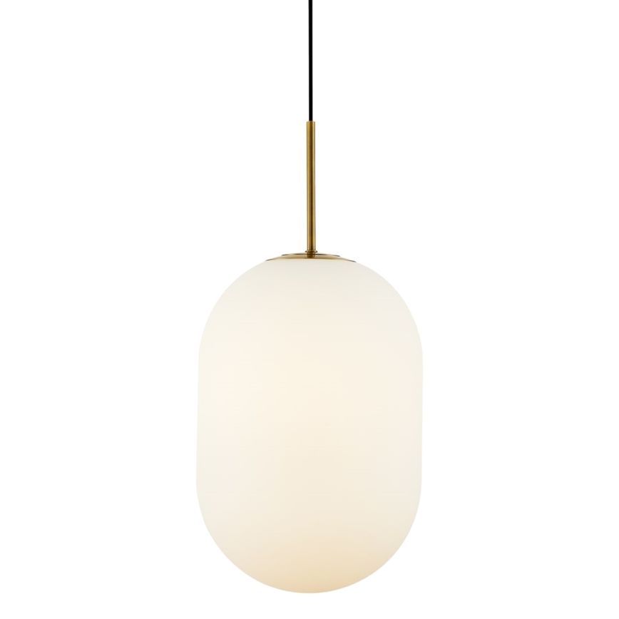Lestenec na vrvici ALIAS 1xE14/40W/230V pr. 24 cm zlata