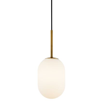Lestenec na vrvici ALIAS 1xG9/8W/230V pr. 12 cm zlata