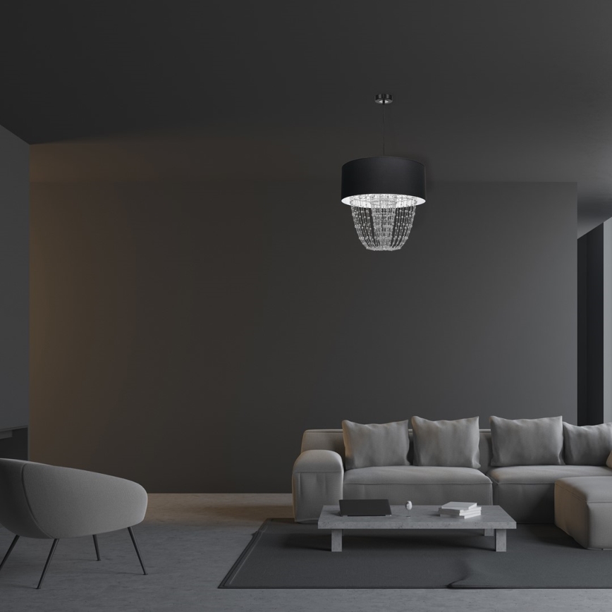 Lestenec na vrvici ALMERIA 1xE27/60W/230V