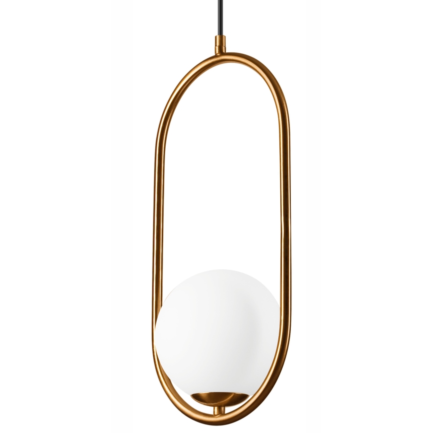 Lestenec na vrvici AMBER 1xG9/5W/230V 140 cm