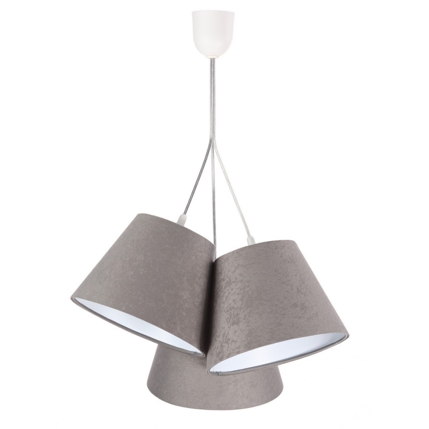 Lestenec na vrvici AMBROSIA 3xE27/60W/230V