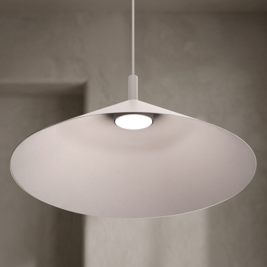 Lestenec na vrvici ANEGA 1xGX53/15W/230V, premer 50 cm, kremast