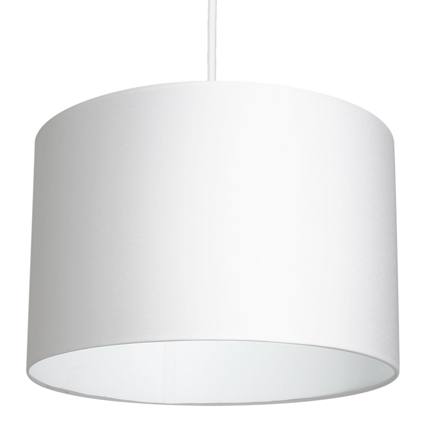 Lestenec na vrvici ARDEN 1xE27/60W/230V pr. 25 cm bela