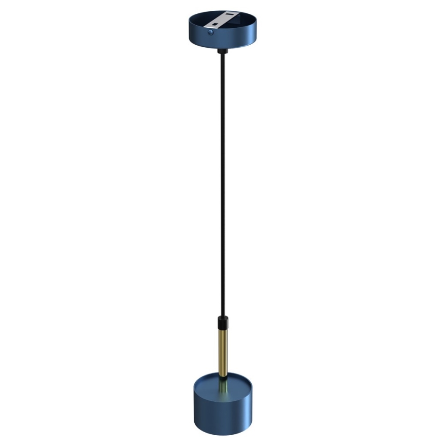 Lestenec na vrvici ARENA 1xGX53/11W/230V modra/zlata