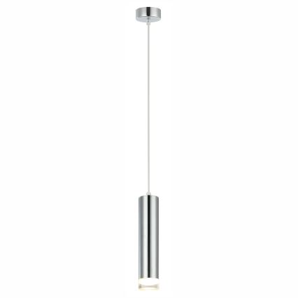 Lestenec na vrvici ARMIN 1xGU10/10W/230V sijajni krom