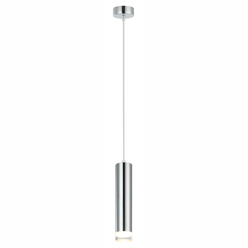 Lestenec na vrvici ARMIN 1xGU10/10W/230V sijajni krom