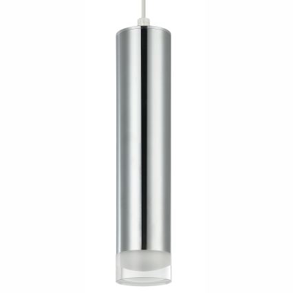 Lestenec na vrvici ARMIN 1xGU10/10W/230V sijajni krom