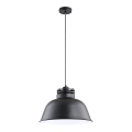 Lestenec na vrvici ARRIZO 1xE27/15W/230V črna