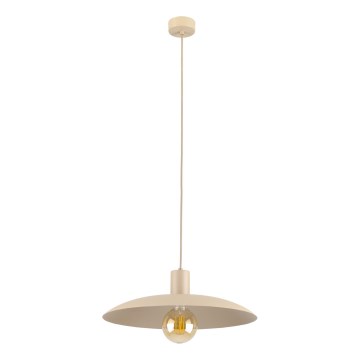 Lestenec na vrvici ASTRA 1xE27/15W/230V pr. 41 cm bež