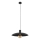 Lestenec na vrvici ASTRA 1xE27/15W/230V pr. 41 cm črna
