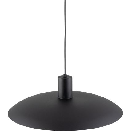 Lestenec na vrvici ASTRA 1xE27/15W/230V pr. 41 cm črna