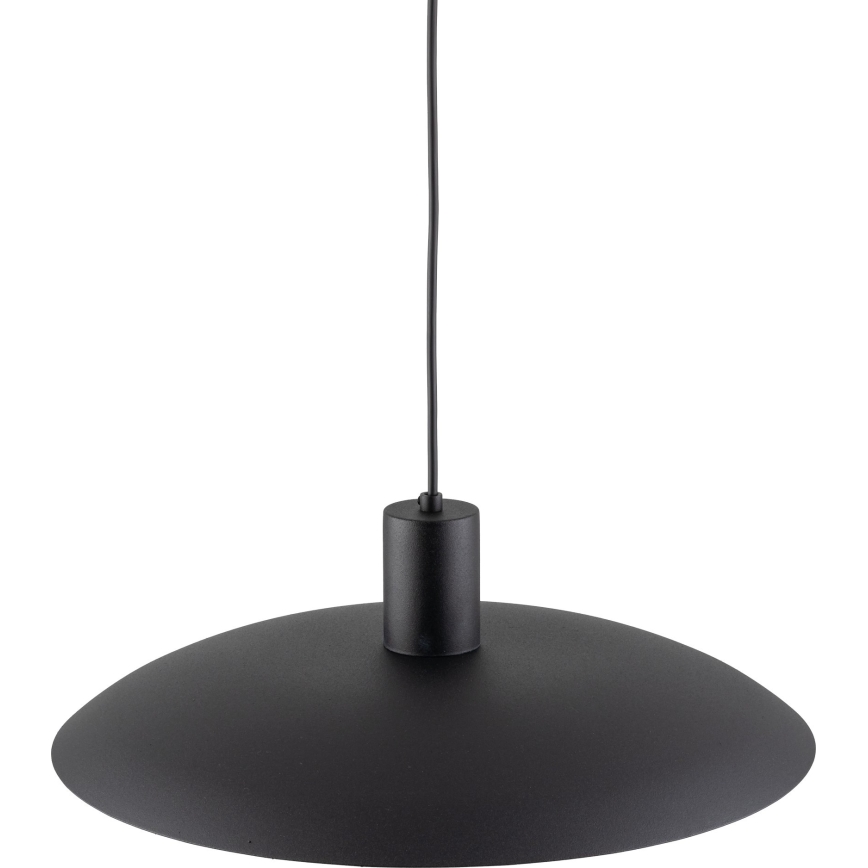 Lestenec na vrvici ASTRA 1xE27/15W/230V pr. 41 cm črna