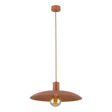 Lestenec na vrvici ASTRA 1xE27/15W/230V pr. 41 cm opečna
