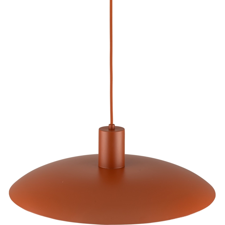 Lestenec na vrvici ASTRA 1xE27/15W/230V pr. 41 cm opečna