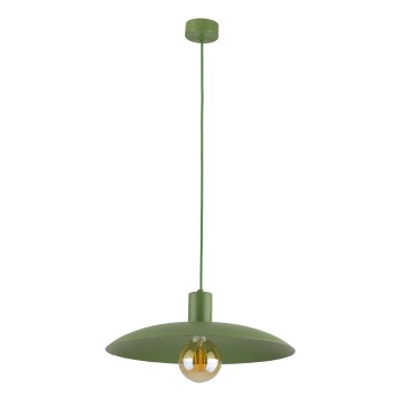 Lestenec na vrvici ASTRA 1xE27/15W/230V pr. 41 cm zelena