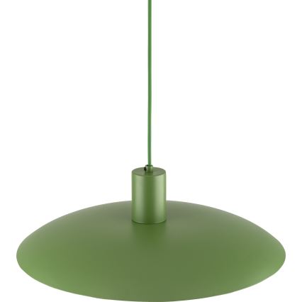 Lestenec na vrvici ASTRA 1xE27/15W/230V pr. 41 cm zelena