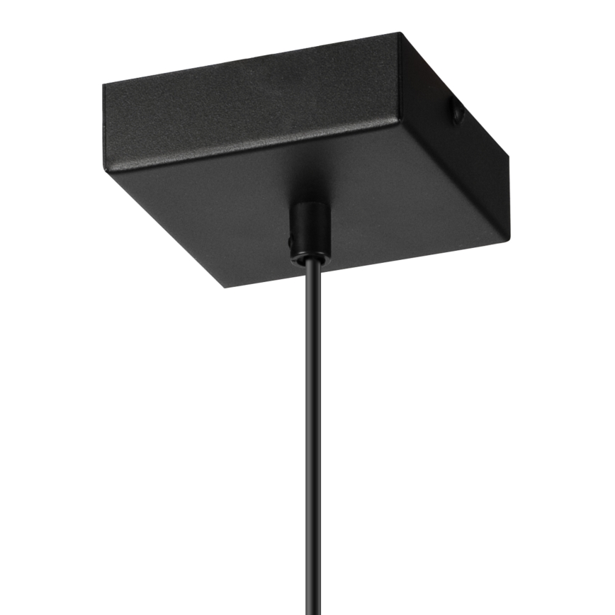 Lestenec na vrvici ASTRID 1xE27/60W/230V mat črna