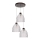 Lestenec na vrvici AURA 3xE27/60W/230V bukev