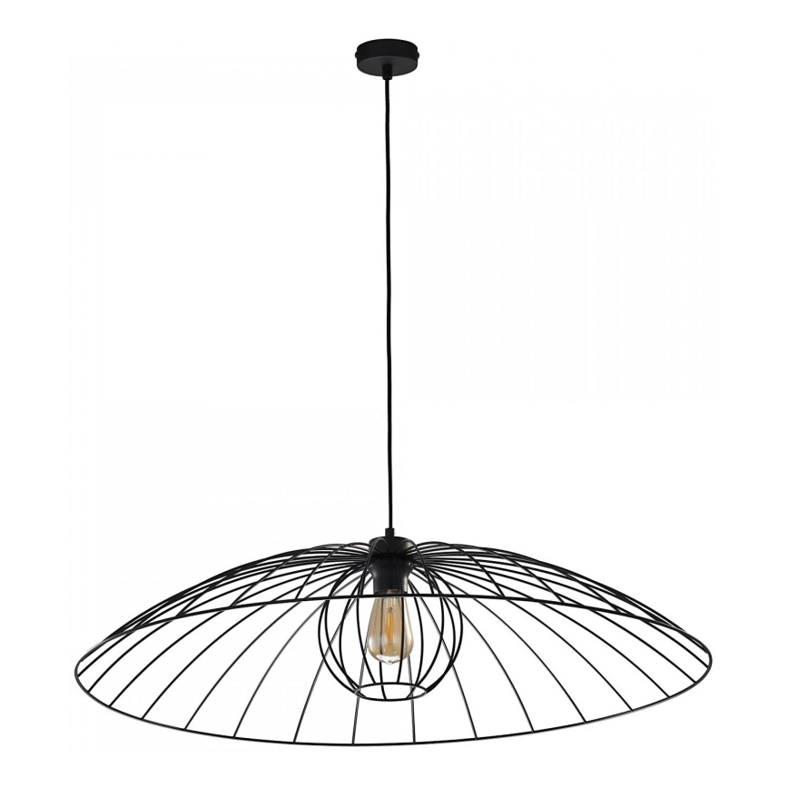 Lestenec na vrvici BARBELLA 1xE27/60W/230V premer 80 cm