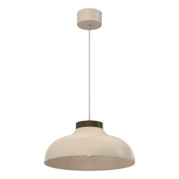 Lestenec na vrvici BASCA 1xE27/15W/230V bež/rjava