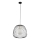 Lestenec na vrvici BELL 1xG9/12W/230V pr. 33 cm črna/zlata
