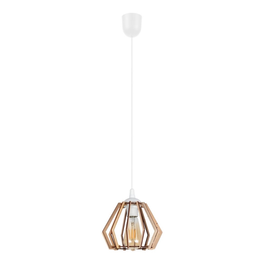 Lestenec na vrvici BERGO 1xE27/60W/230V bel
