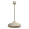 Lestenec na vrvici BILBAO 1xE27/15W/230V pr. 40 cm bež