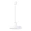 Lestenec na vrvici BILO 1xE27/15W/230V pr. 35 cm bela