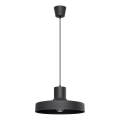 Lestenec na vrvici BILO 1xE27/15W/230V pr. 35 cm črna