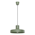 Lestenec na vrvici BILO 1xE27/15W/230V pr. 35 cm zelena