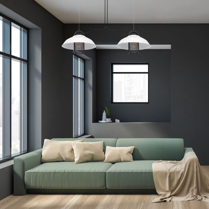 Lestenec na vrvici BJORN 2xE27/60W/230V