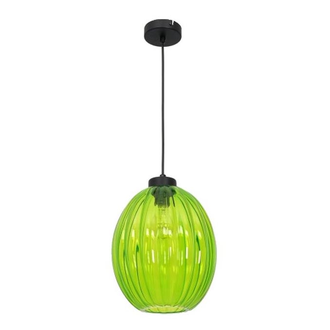 Lestenec na vrvici BLICK 1xE27/60W/230V zelena