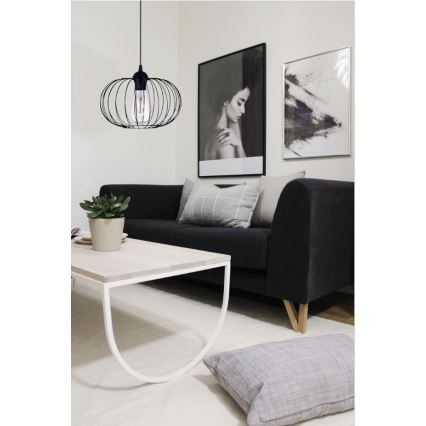 Lestenec na vrvici BOCCA 1xE27/60W/230V
