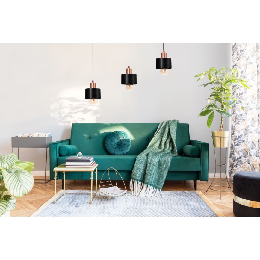Lestenec na vrvici BODO 3xE27/60W/230V